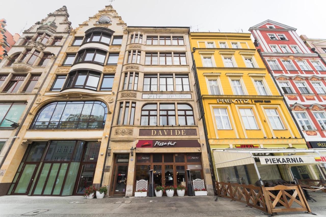 Apart Market Square - Rynek 44 - Opposit Town Hall - 3 Rooms فروتسواف المظهر الخارجي الصورة